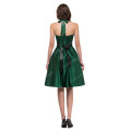 Grace Karin Stock color sólido Backless Verde Halter fiesta Picnic retro vestido de la vendimia CL006046-4